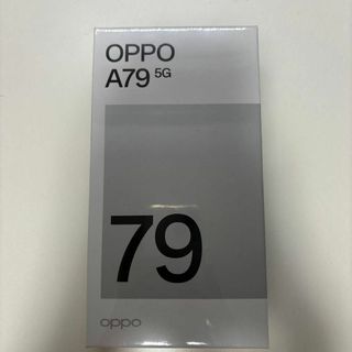 新品未開封 OPPO A79 5G グローグリーン 　新品未使用(スマートフォン本体)