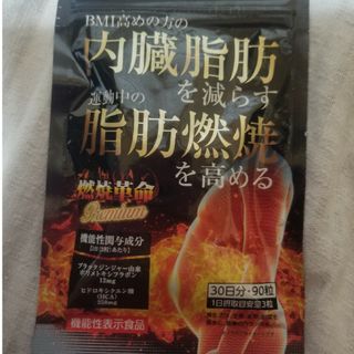 新品　燃焼革命Premium 内臓脂肪を減らす 脂肪燃焼を高める ダイエット ブ