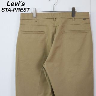 リーバイス(Levi's)の【スタプレ】リーバイス／チノパン　W34　ワイドレッグ　クロップ　バギーパンツ(チノパン)