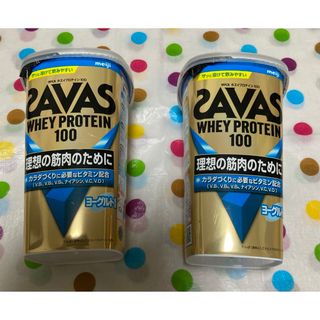 ザバス(SAVAS)の【ザバス】ホエイプロテイン　ヨーグルト味　280g 2個セット(プロテイン)