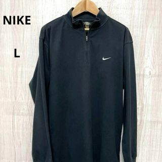 ナイキ(NIKE)のNIKE ナイキ ゴルフ トップス ブラック L 大きいサイズ ゆったり(ウエア)