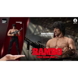 Threezero 3Z0328 怒りの脱出 1/6ジョン ランボー rambo(ミリタリー)