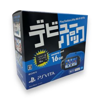 プレイステーションヴィータ(PlayStation Vita)のほぼ新品 SONY PSVITA 本体 PCH-2000 デビューパック(携帯用ゲーム機本体)