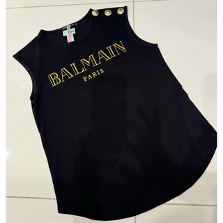 バルマン(BALMAIN)の浜崎あゆみ着用　バルマン　BALMAIN Tシャツノースリーブ　シャツ(Tシャツ/カットソー(半袖/袖なし))