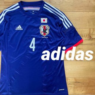 アディダス(adidas)のadidasアディダス日本代表半袖ユニフォームOサイズXL LL本田圭佑No.4(ウェア)