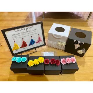 結婚式　ウェルカムボード一式　装飾品　色当てクイズ　抽選BOX