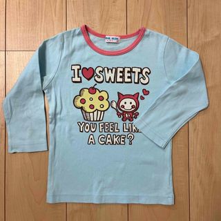 エンジェルブルー(angelblue)のANGEL BLUE KIDS 女の子　130 長袖　カットソー(Tシャツ/カットソー)