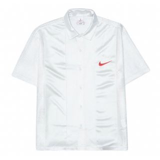 シュプリーム(Supreme)のSupreme x Nike Mesh S/S Shirt "White"(シャツ)