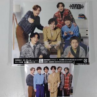 キスマイフットツー(Kis-My-Ft2)の新品・未開封・特典カード付　Synopsis 初回盤A Blu-ray付(ポップス/ロック(邦楽))