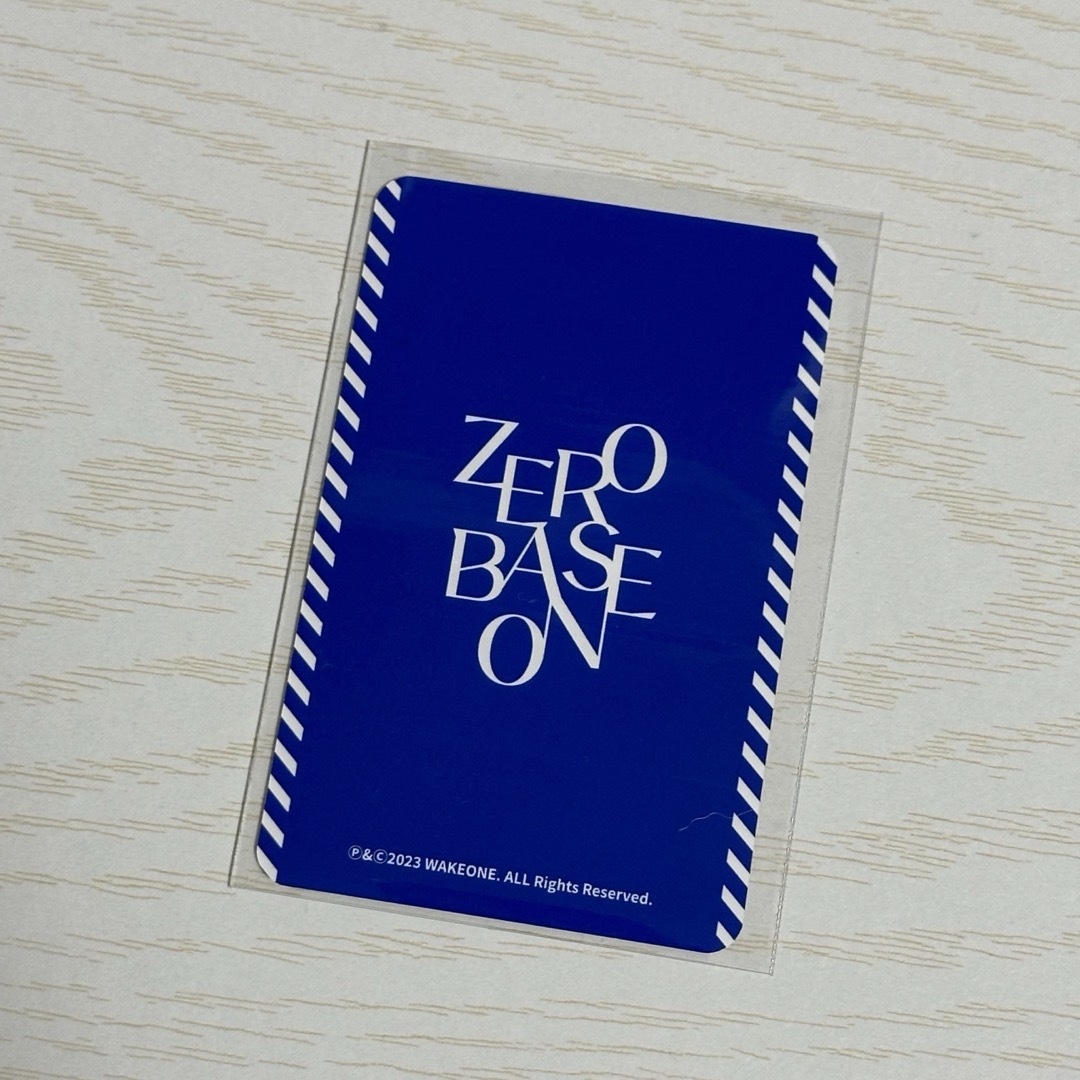 ZEROBASEONE - ZB1 popup 大邱 5万ウォン購入特典トレカ ジャンハオの ZEROBASEONE - ZB1 popup 大邱 5万ウォン購入特典トレカ ジャンハオの