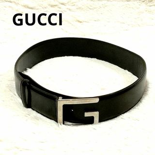 グッチ(Gucci)のGUCCI グッチ  ベルト G  ブラック 黒(ベルト)