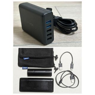 アンカー(Anker)のAnker 充電器　モバイルバッテリー(バッテリー/充電器)