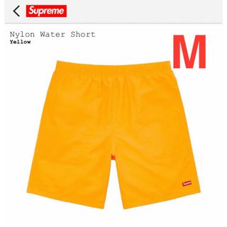 シュプリーム(Supreme)のSupreme Nylon Water Short イエロー Mサイズ ショーツ(ショートパンツ)