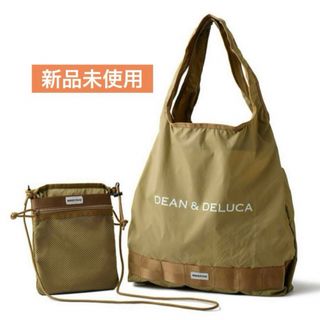 DEAN＆DELUCA サコッシュ　トートバッグ　折畳　エコバッグ　ベージュ