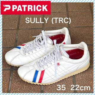 パトリック(PATRICK)の【PATRIC】SULLY レザースニーカー トリコロール 35 22cm(スニーカー)