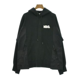 サカイ(sacai)のsacai サカイ パーカー S 黒 【古着】【中古】(パーカー)