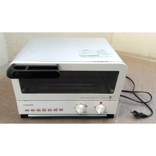 コイズミ(KOIZUMI)のコイズミ KOIZUMI オーブントースター KOS1204 ホワイト シルバー(調理機器)