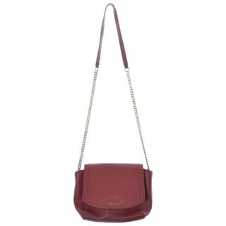 フルラ(Furla)のFURLA フルラ ショルダーバッグ - 赤 【古着】【中古】(ショルダーバッグ)