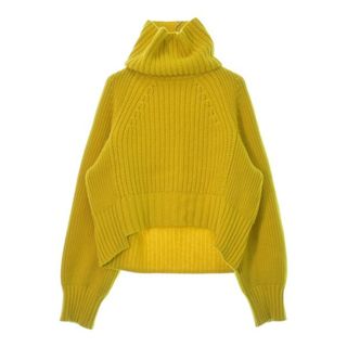 サカイ(sacai)のsacai サカイ ニット・セーター 2(M位) 黄 【古着】【中古】(ニット/セーター)