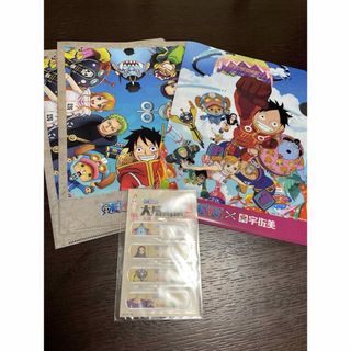 ワンピース(ONE PIECE)のワンピース　クリアファイル　絆創膏(キャラクターグッズ)