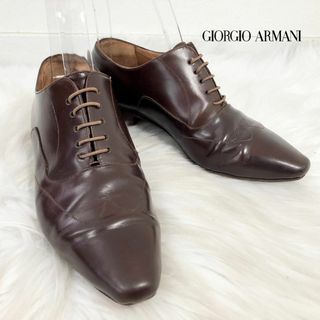 ジョルジオアルマーニ(Giorgio Armani)のGIORGIO ARMANI ジョルジオアルマーニ レザー ローファー(ローファー/革靴)