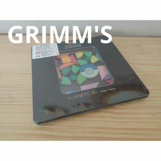 グリムス(GRIMM'S)のGrimm's　グリムス　マグネットパズル　トライアングルスクエアサークル　宝石(知育玩具)