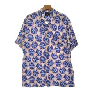 HUF - HUF ハフ カジュアルシャツ XL アイボリーx赤x青等(総柄) 【古着】【中古】