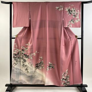 付下げ 身丈156cm 裄丈61cm 正絹 秀品 【中古】(着物)