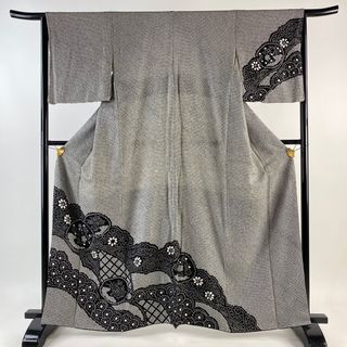 訪問着 身丈161.5cm 裄丈64cm 正絹 秀品 【中古】(着物)