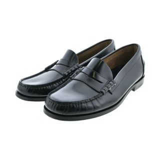 プラダ(PRADA)のPRADA ビジネス・ドレスシューズ UK7 1/2(27.5cm位) 黒 【古着】【中古】(ドレス/ビジネス)