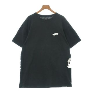 N.HOOLYWOOD エヌハリウッド Tシャツ・カットソー 42(XL位) 黒 【古着】【中古】