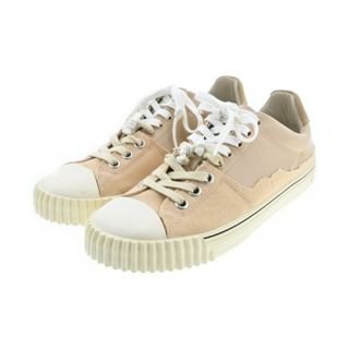 Maison Margiela スニーカー EU40(25cm位) ベージュ 【古着】【中古】(スニーカー)