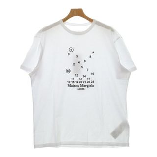 Maison Margiela メゾンマルジェラ Tシャツ・カットソー L 白 【古着】【中古】(Tシャツ/カットソー(半袖/袖なし))