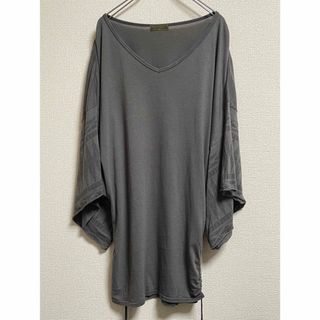 ゴア(goa)の00s y2k  goa Drape Dolman t-shirt tシャツ(Tシャツ(長袖/七分))