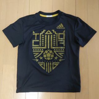 アディダス(adidas)のアディダス半袖Tシャツ使用品140DUARIGジュアリグパンツ130サイズ2点(Tシャツ/カットソー)