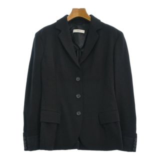 プラダ(PRADA)のPRADA プラダ テーラードジャケット 42(M位) 黒 【古着】【中古】(テーラードジャケット)