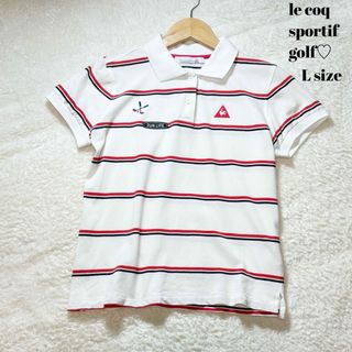 ルコックスポルティフ(le coq sportif)の【L サイズ】ルコックゴルフ　レディースゴルフウェア ホワイト(ウエア)