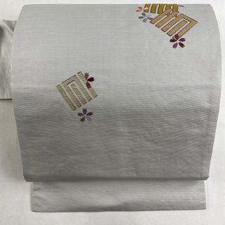 名古屋帯 秀品 正絹 【中古】(帯)