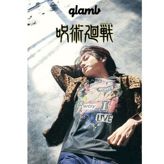 グラム(glamb)の【完売】グラム glamb 呪術廻戦 イタドリT 虎杖悠仁 XL Tシャツ 黒(Tシャツ/カットソー(半袖/袖なし))