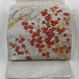 名古屋帯 美品 優品 正絹 【中古】(帯)