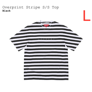 シュプリーム(Supreme)のSupreme Overprint Stripe S/S Top(シャツ)