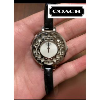 コーチ(COACH)のCOACH アナログ　腕時計　シグネチャー　難あり　部品取り　レア　ヴィンテージ(腕時計)