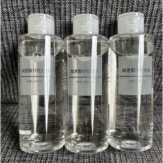 ムジルシリョウヒン(MUJI (無印良品))の無印良品 拭き取り化粧水 200ml 3本セット 未使用品(化粧水/ローション)