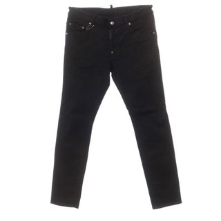 DSQUARED2 - 【中古】ディースクエアード DSQUARED2 ストレッチデニム デニムパンツ ジーンズ ブラック【サイズ48】【メンズ】