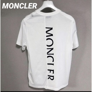 2021 MONCLER モンクレール　ラバーワッペン　バックプリント Tシャツ