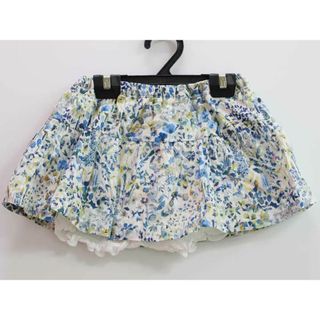 ベベ(BeBe)の【夏物 新入荷!】『ベベ/BeBe』60-90cm ブルマ付きスカート 青系×マルチカラー【中古】子供服 キッズ kids ベビー服 baby  女の子 春夏 bottoms 625042(スカート)