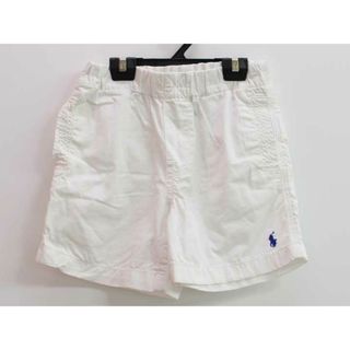 ラルフローレン(Ralph Lauren)の【夏物 新入荷!】『ラルフローレン/Ralph Lauren』90cm ショートパンツ/ハーフパンツ/半ズボン/短パン 白×紺【中古】子供服 キッズ kids ベビー服 baby 男の子 春夏 bottoms 625042(パンツ)