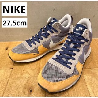 ナイキ(NIKE)のNIKE ナイキ　インナーナショナリストミッド　メンズ　スニーカー　グレー(スニーカー)