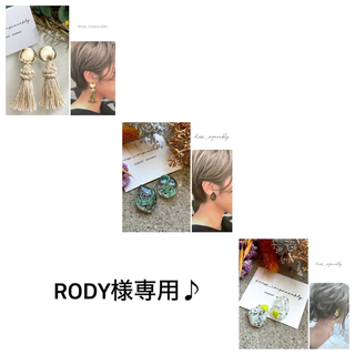 RODY専用ページ☺︎(ピアス)