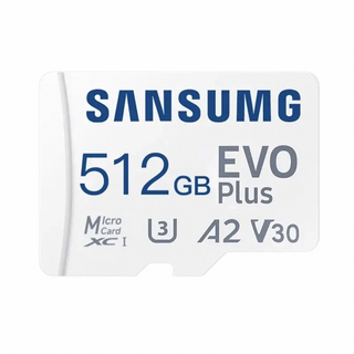 サムスン(SAMSUNG)のマイクロSDカードSANSUNG 512GBアダプター付き(PC周辺機器)